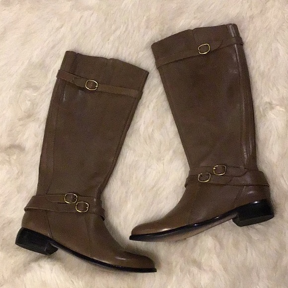 Corso Como Shoes - Corso Como women’s brown leather riding boots 7.5 NEW
